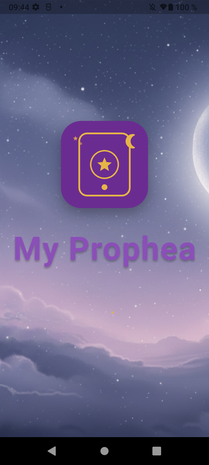 My Prophea Home page